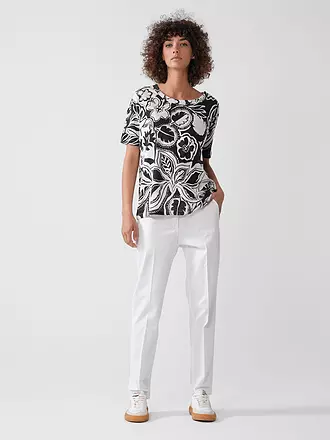 BRAX | T-shirt en lin CANDICE | schwarz